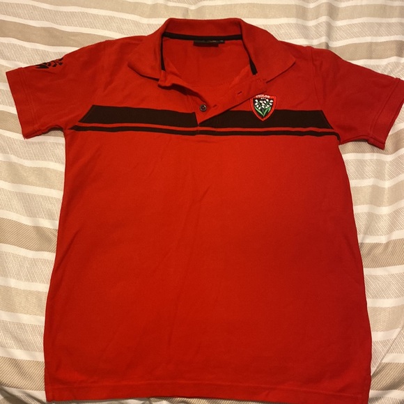 Men’s Toulon Rugby Polo Size Medium - Picture 3 of 5